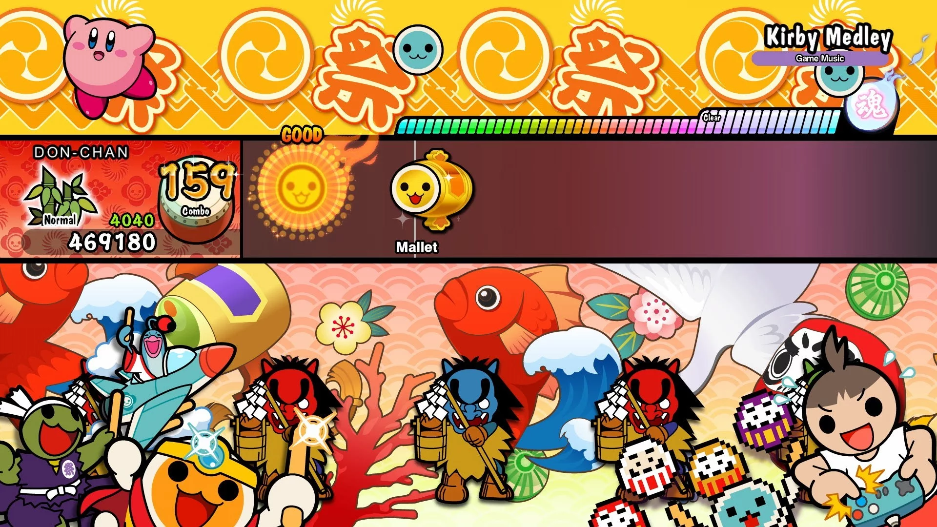 Изображение игры: Taiko no Tatsujin: Drum 'n' Fun!