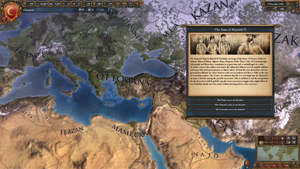 Изображение игры: Europa Universalis IV: Rights of Man