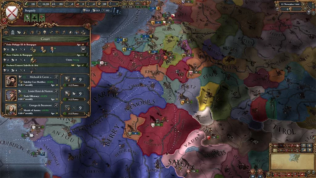Изображение игры: Europa Universalis IV: Rights of Man