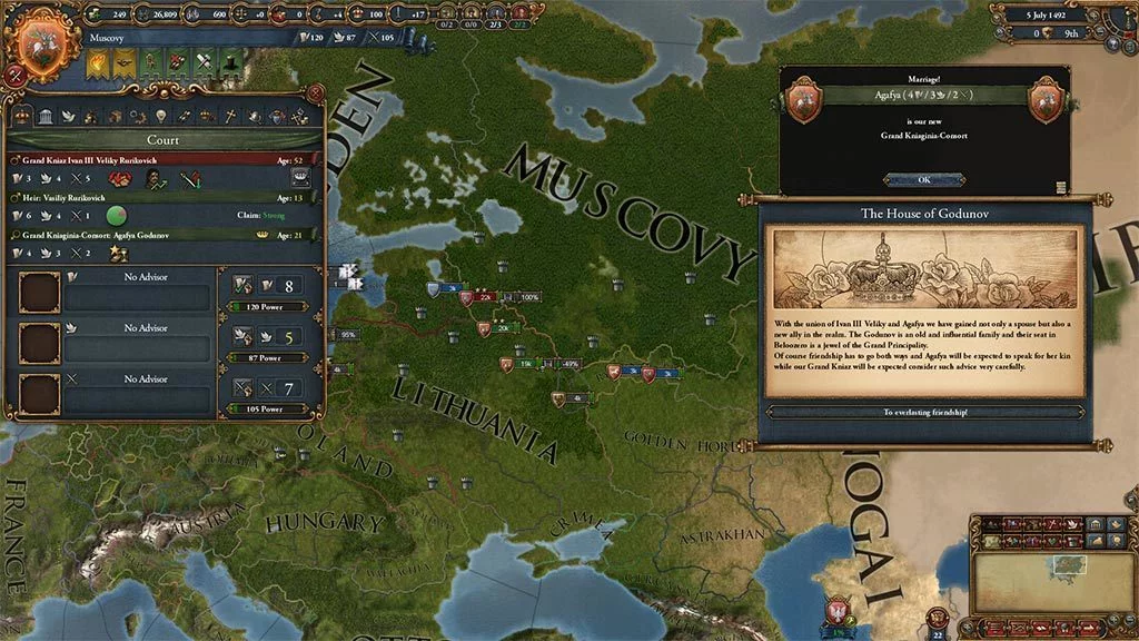 Изображение игры: Europa Universalis IV: Rights of Man