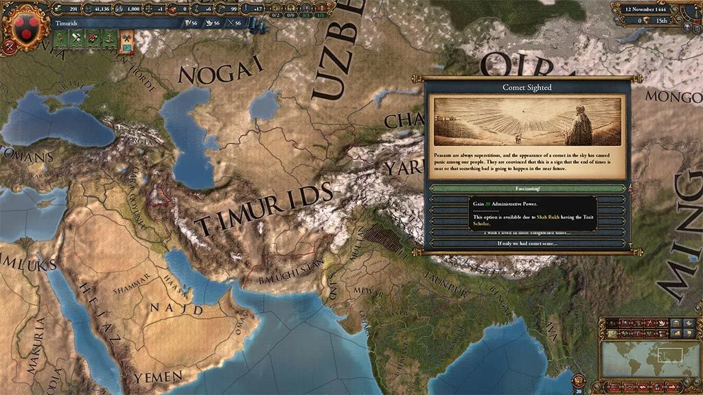 Изображение игры: Europa Universalis IV: Rights of Man
