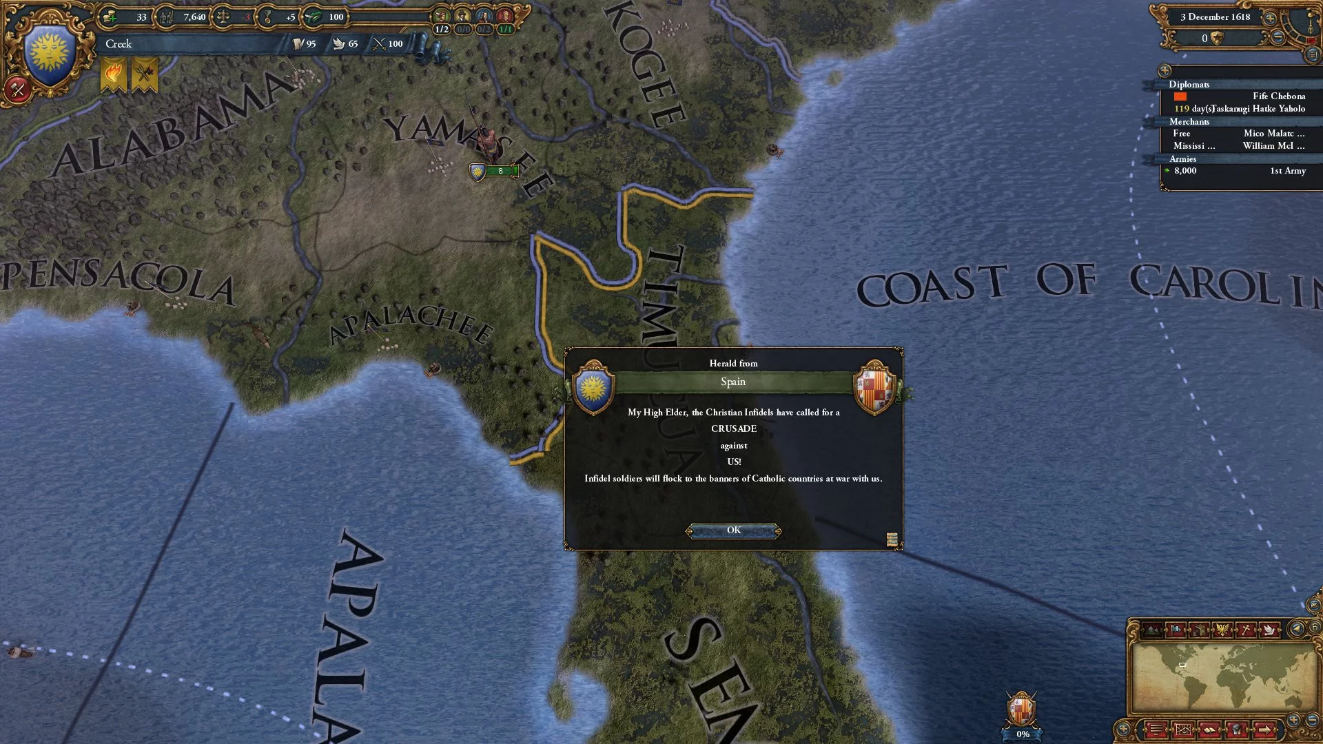 Изображение игры: Europa Universalis IV: Wealth of Nations