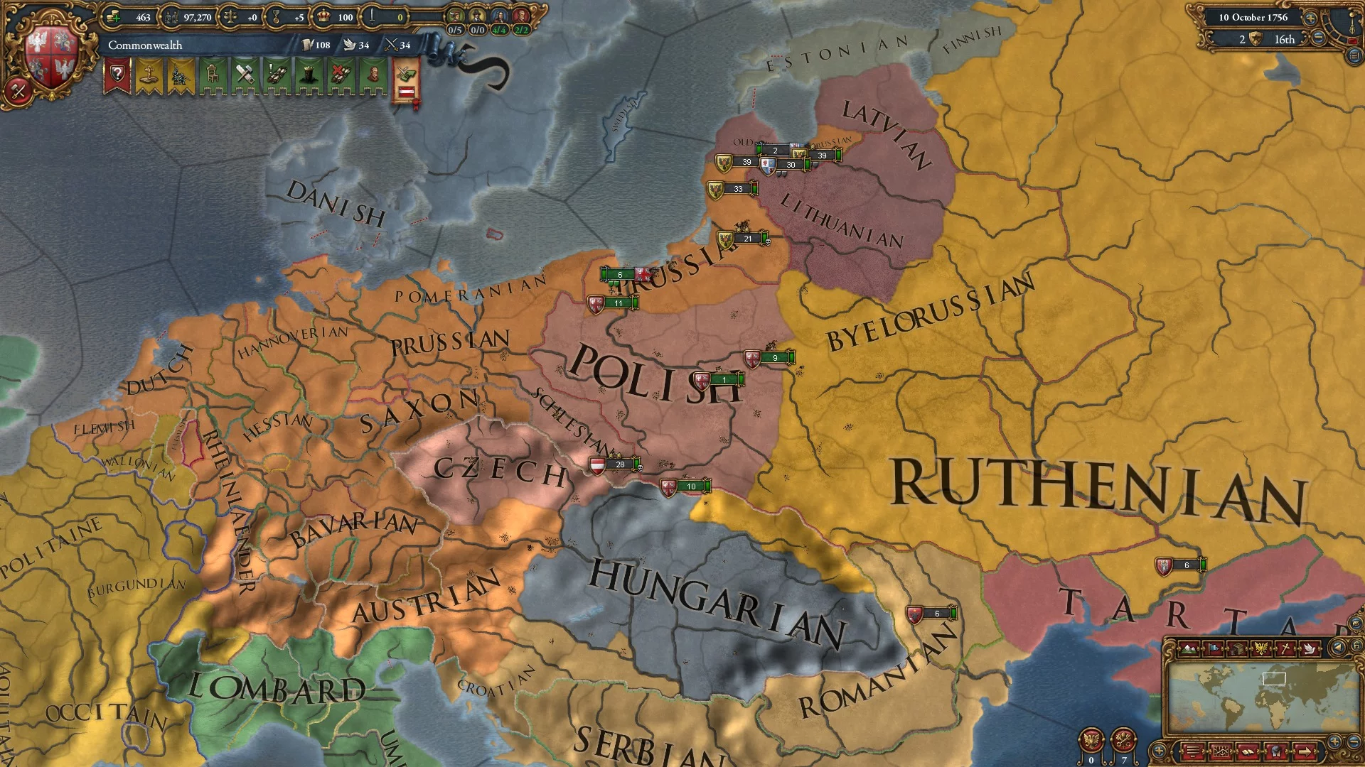Изображение игры: Europa Universalis IV: Res Publica