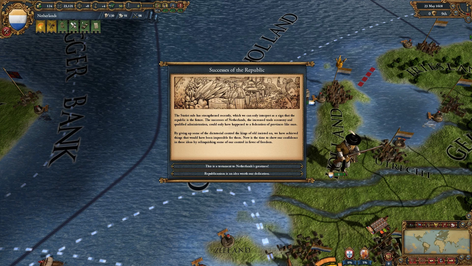 Изображение игры: Europa Universalis IV: Res Publica