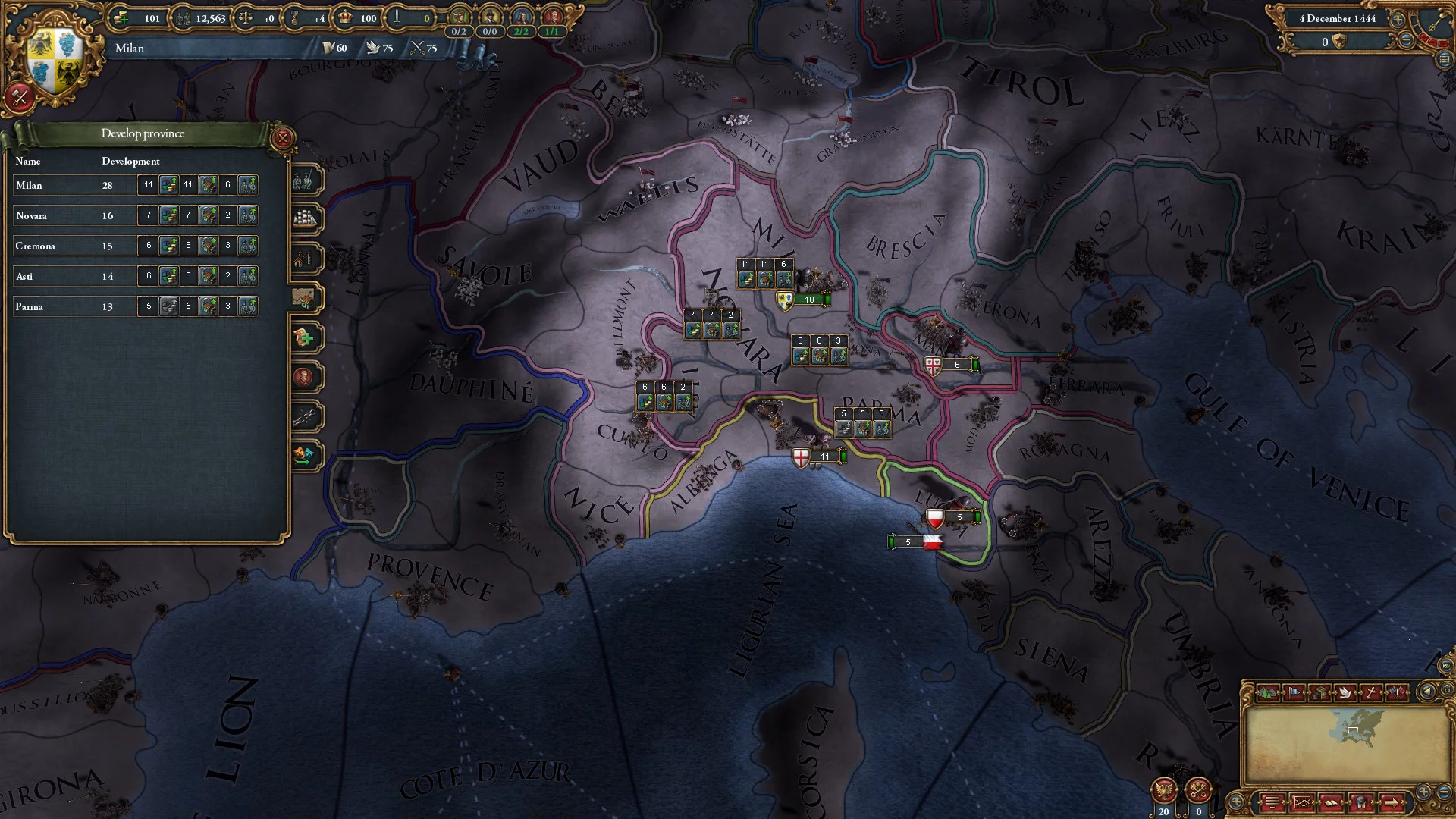 Изображение игры: Europa Universalis IV: Common Sense