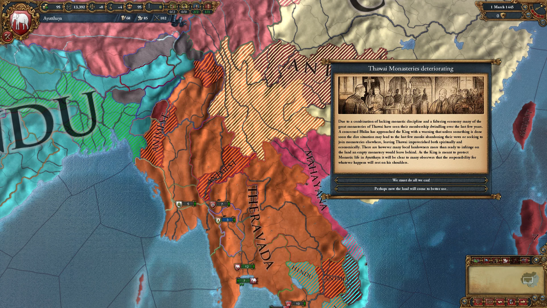 Изображение игры: Europa Universalis IV: Common Sense