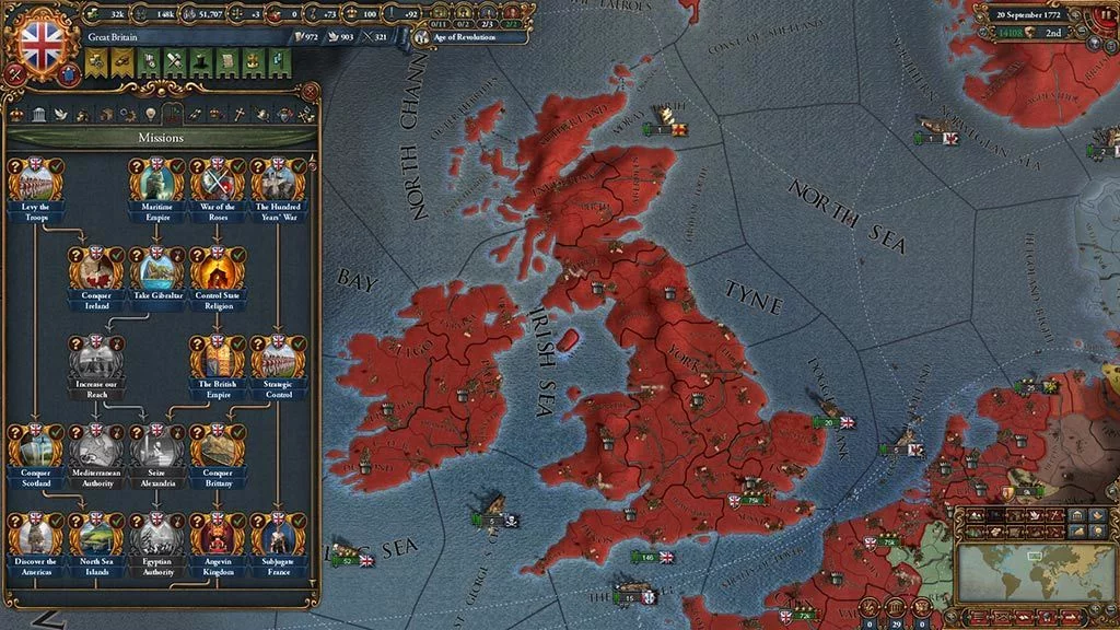 Изображение игры: Europa Universalis IV: Rule Britannia