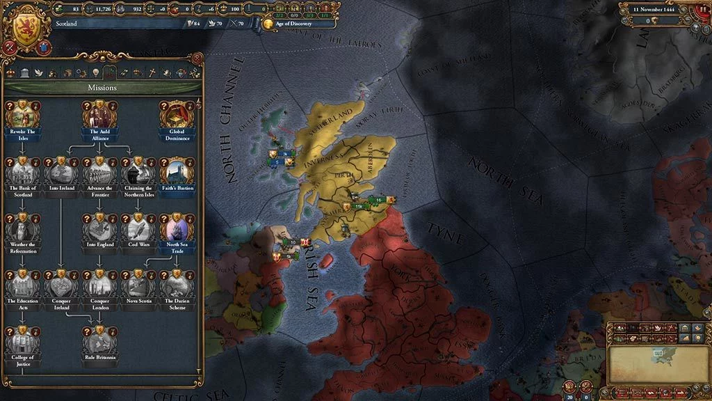 Изображение игры: Europa Universalis IV: Rule Britannia