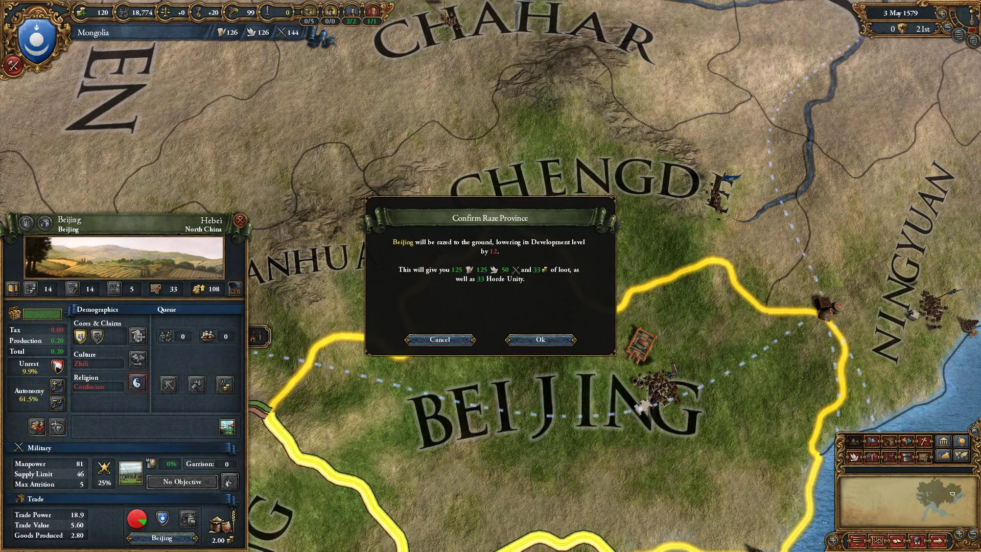 Изображение игры: Europa Universalis IV: Cossacks