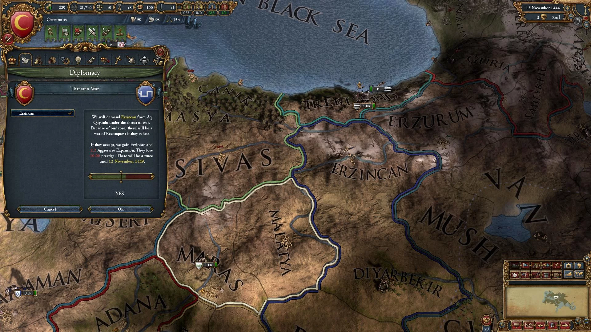 Изображение игры: Europa Universalis IV: Cossacks