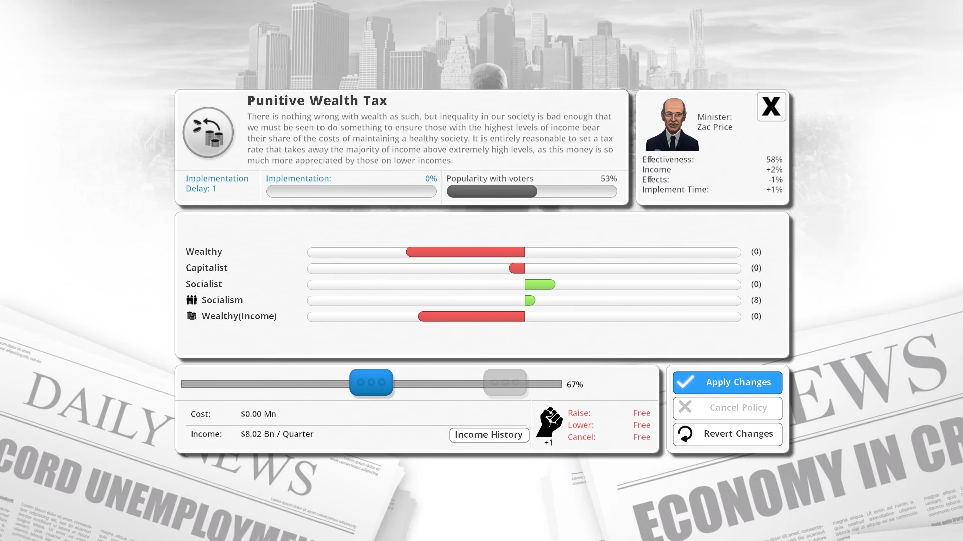 Изображение игры: Democracy 3: Extremism