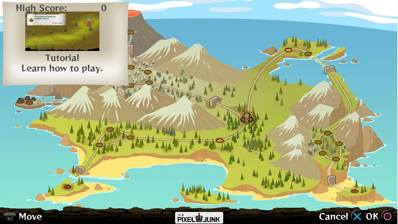 Изображение игры: PixelJunk Monsters