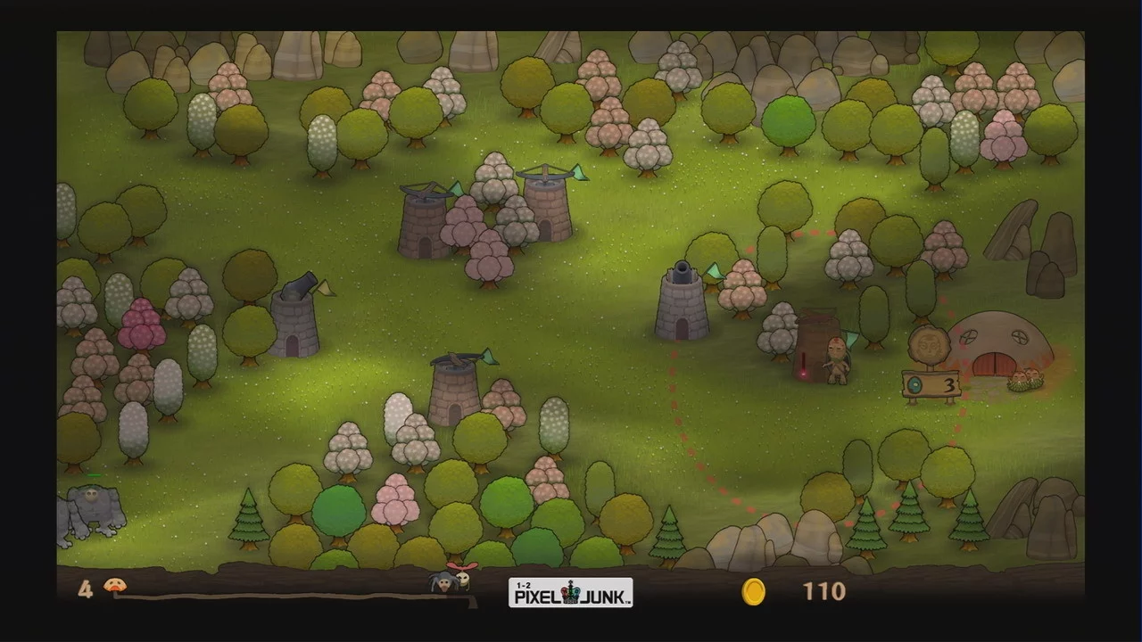 Изображение игры: PixelJunk Monsters