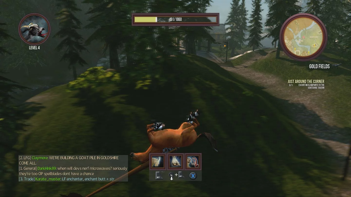 Изображение игры: Goat Simulator: The GOATY