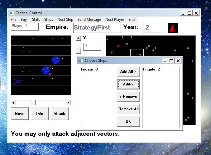 Изображение игры: Space Empires I