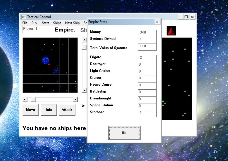 Изображение игры: Space Empires I