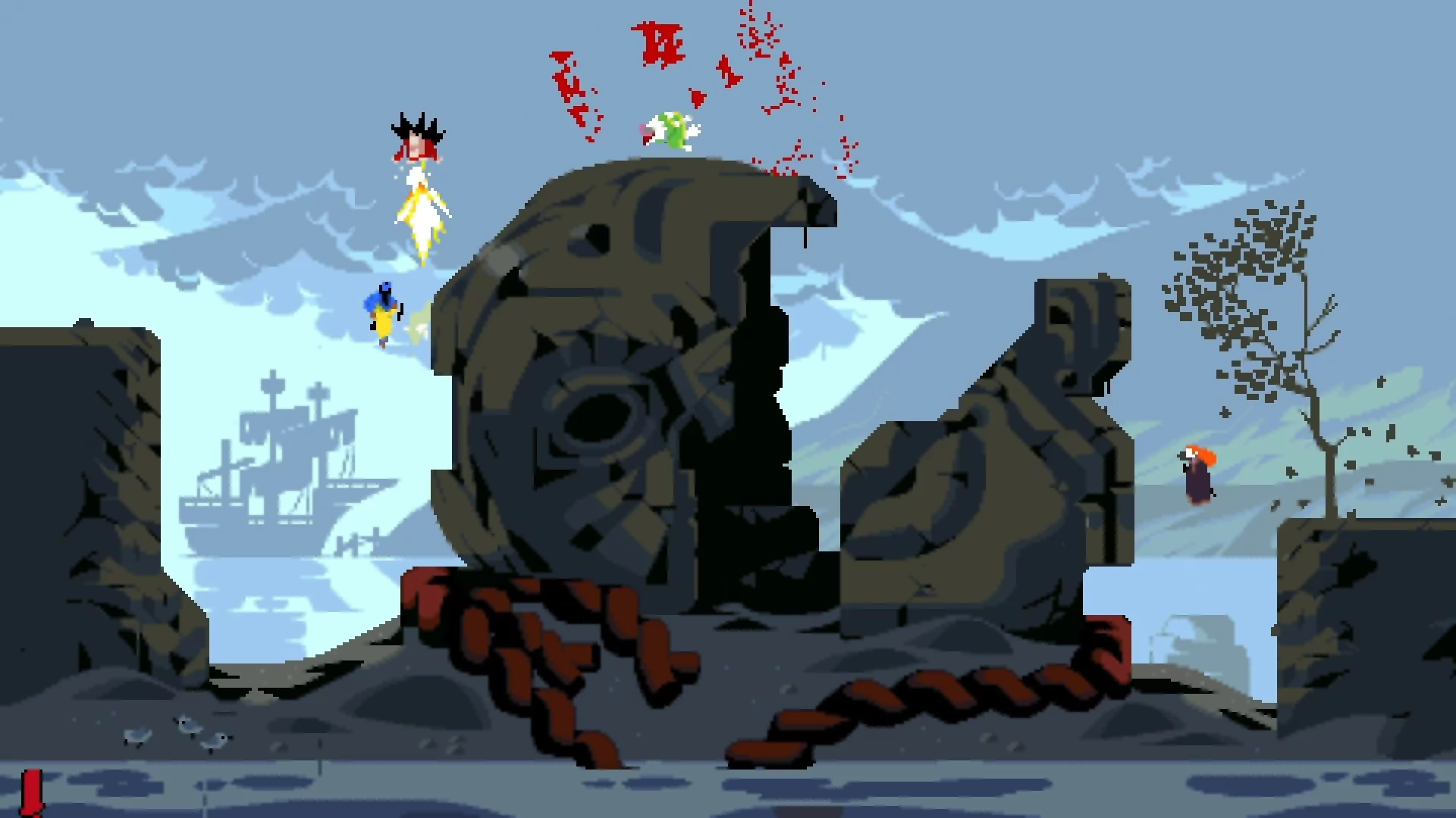 Изображение игры: Samurai Gunn 2