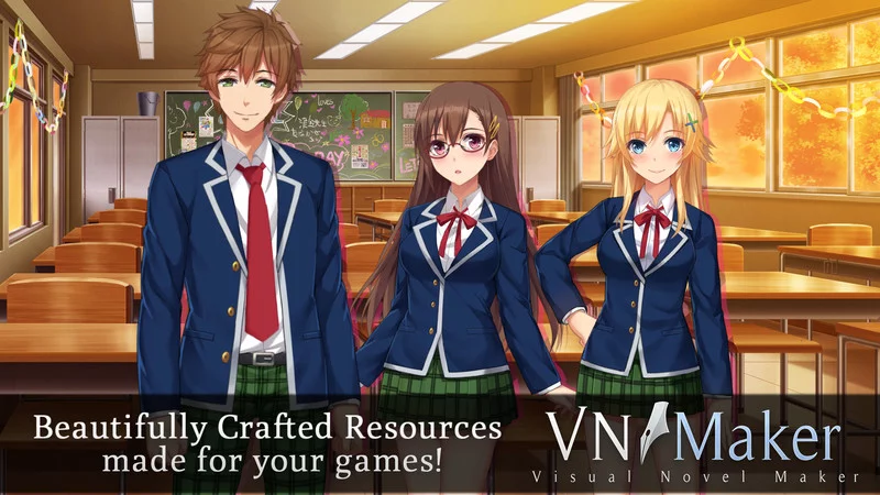 Изображение игры: Visual Novel Maker