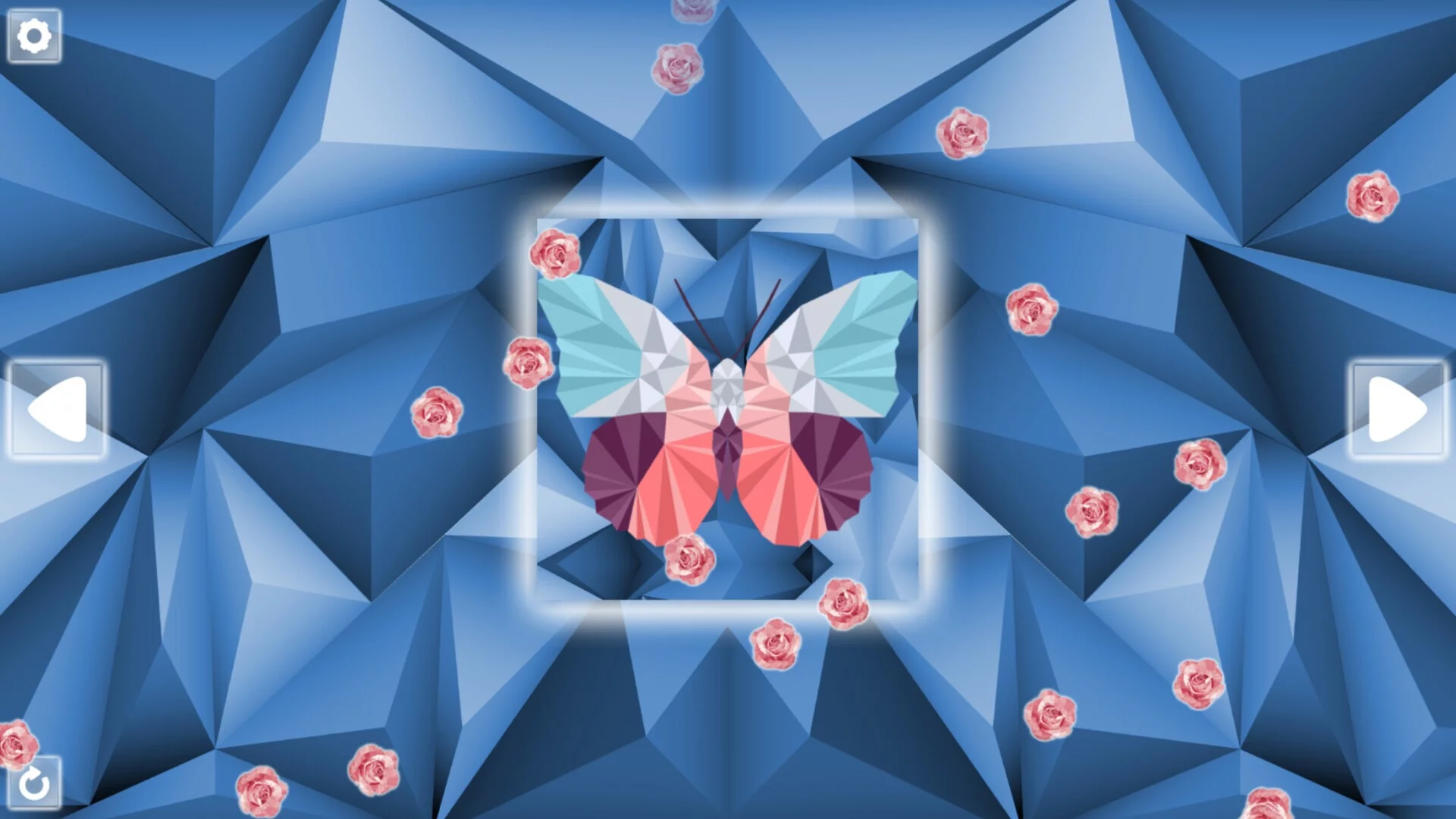 Изображение игры: Poly Puzzle: Butterflies