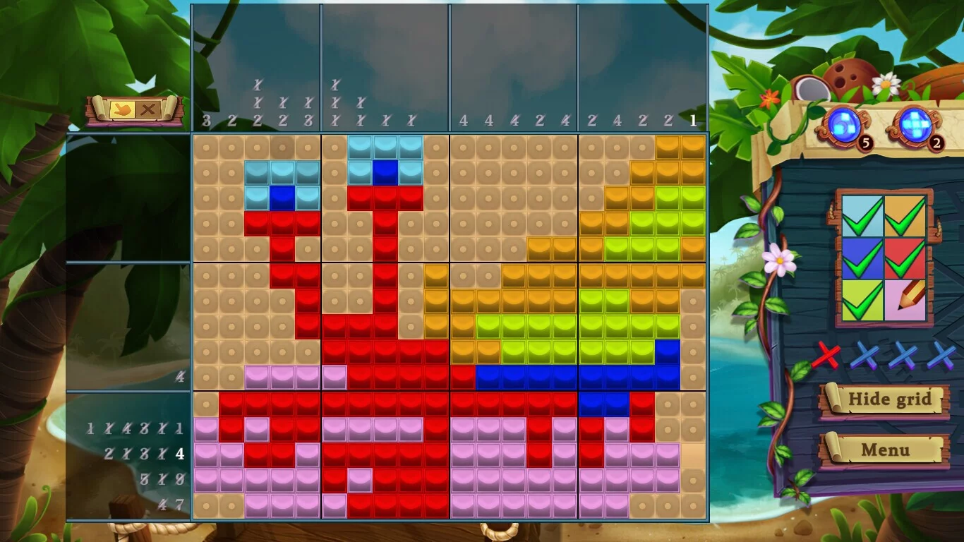 Изображение игры: Adventure mosaics. Lost Expedition