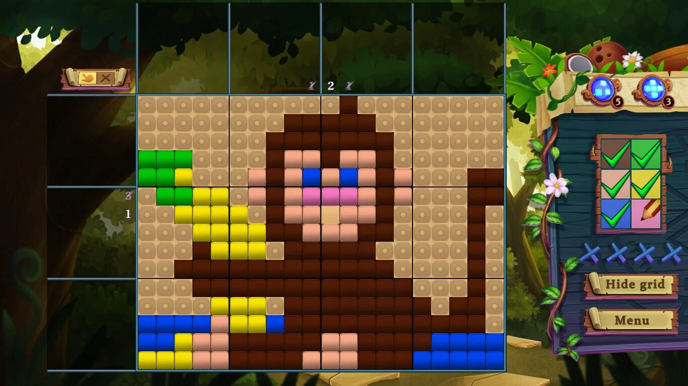 Изображение игры: Adventure mosaics. Lost Expedition