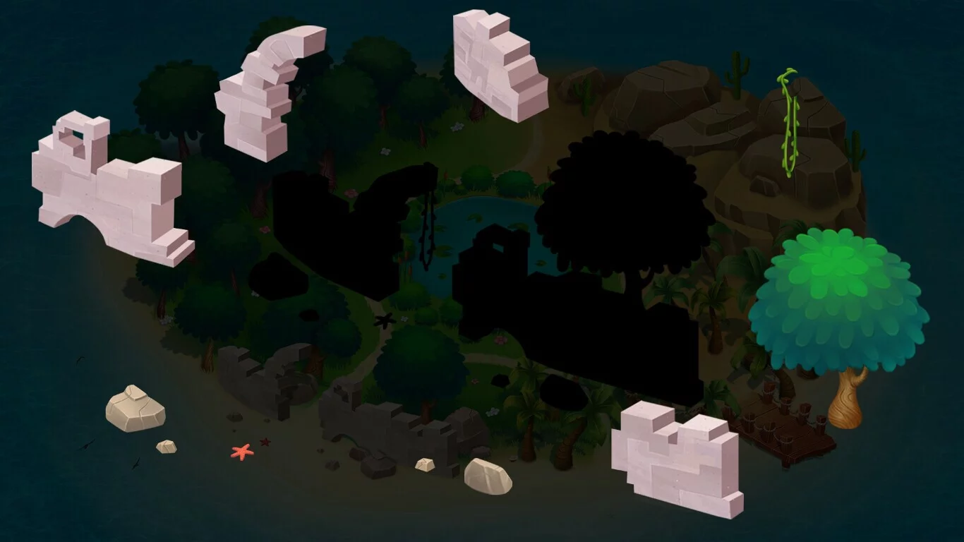 Изображение игры: Adventure mosaics. Lost Expedition