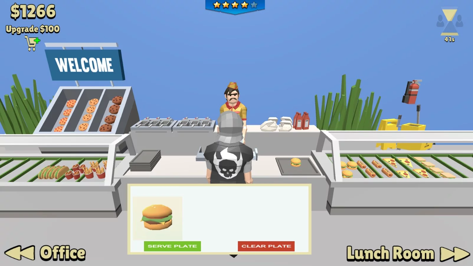 Изображение игры: Lunch Tycoon
