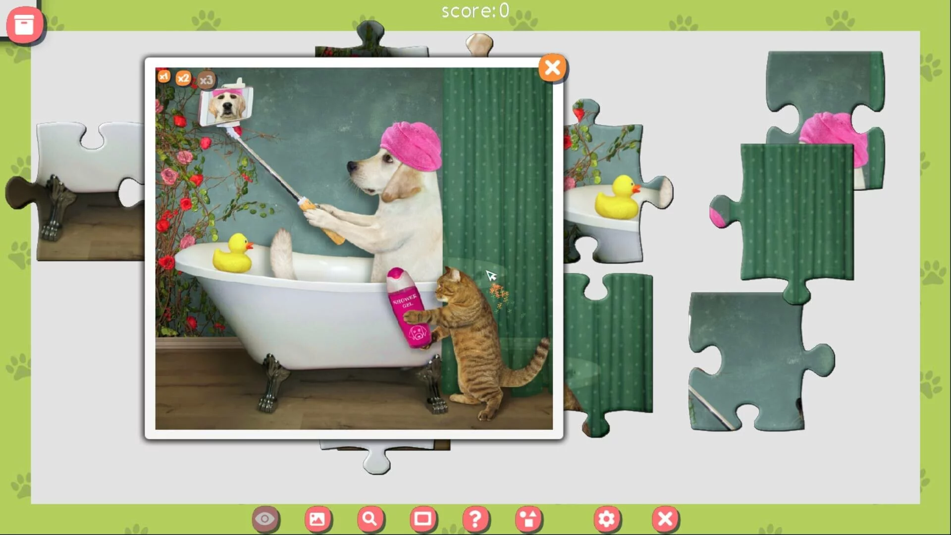 Изображение игры: 1001 Jigsaw. Cute Cats 3