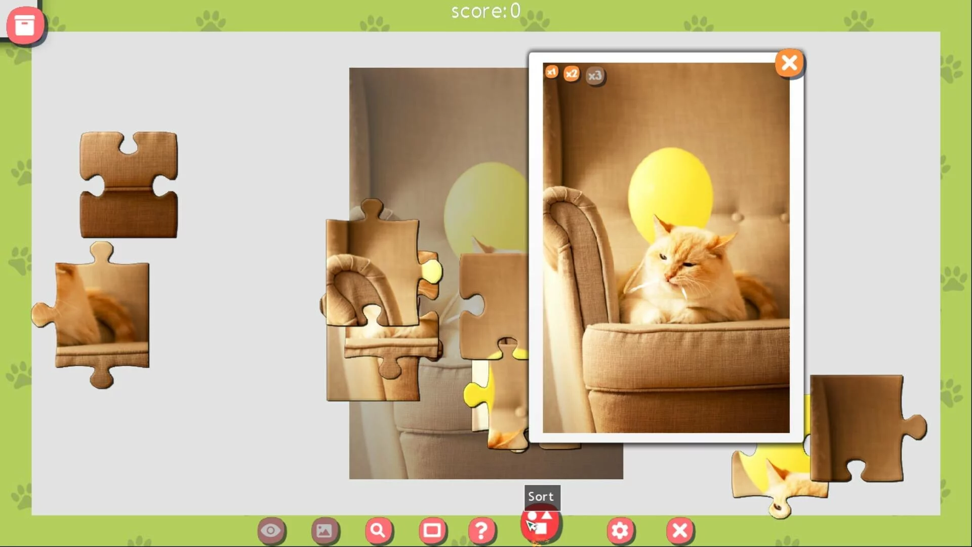 Изображение игры: 1001 Jigsaw. Cute Cats 3