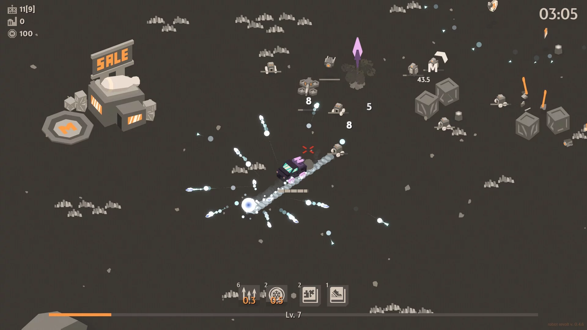 Изображение игры: Robot Revolt