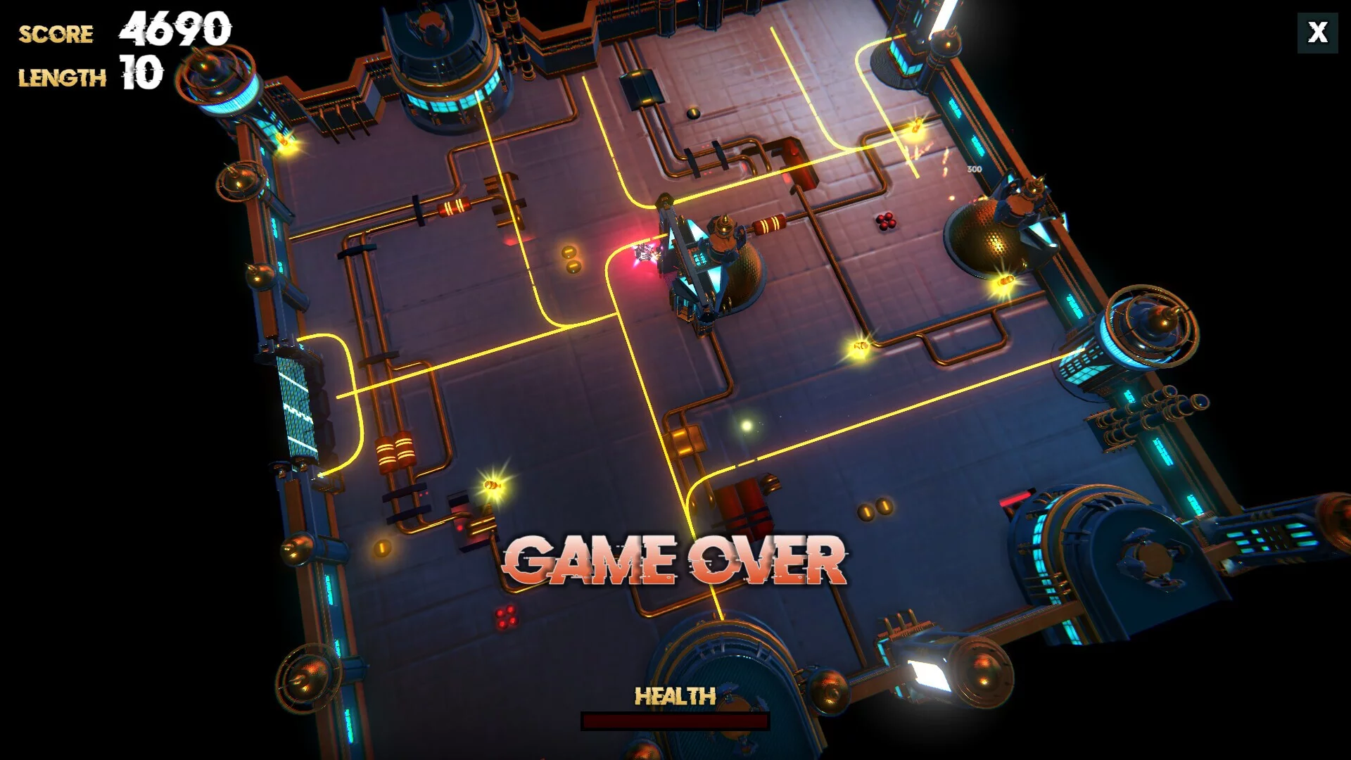 Изображение игры: Snake Robot
