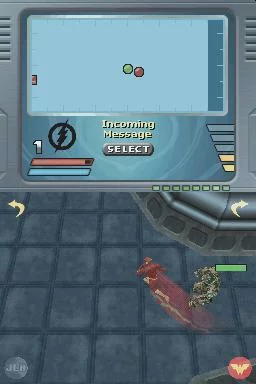 Изображение игры: Justice League Heroes (DS)
