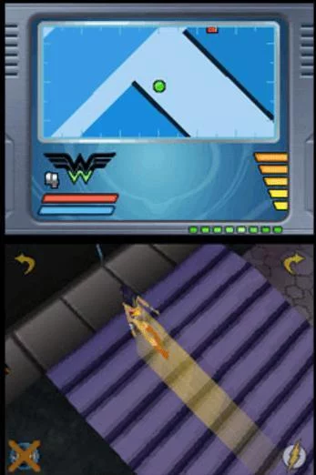 Изображение игры: Justice League Heroes (DS)