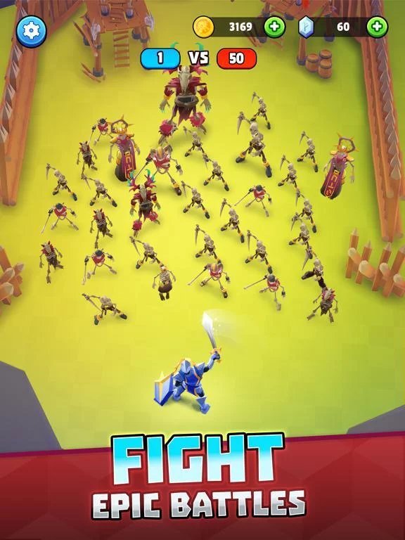 Изображение игры: Fantasy Warfare: Legion Battle