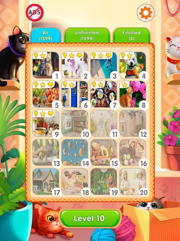 Изображение игры: Meow - Find 5 Differences Game