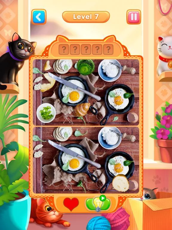 Изображение игры: Meow - Find 5 Differences Game