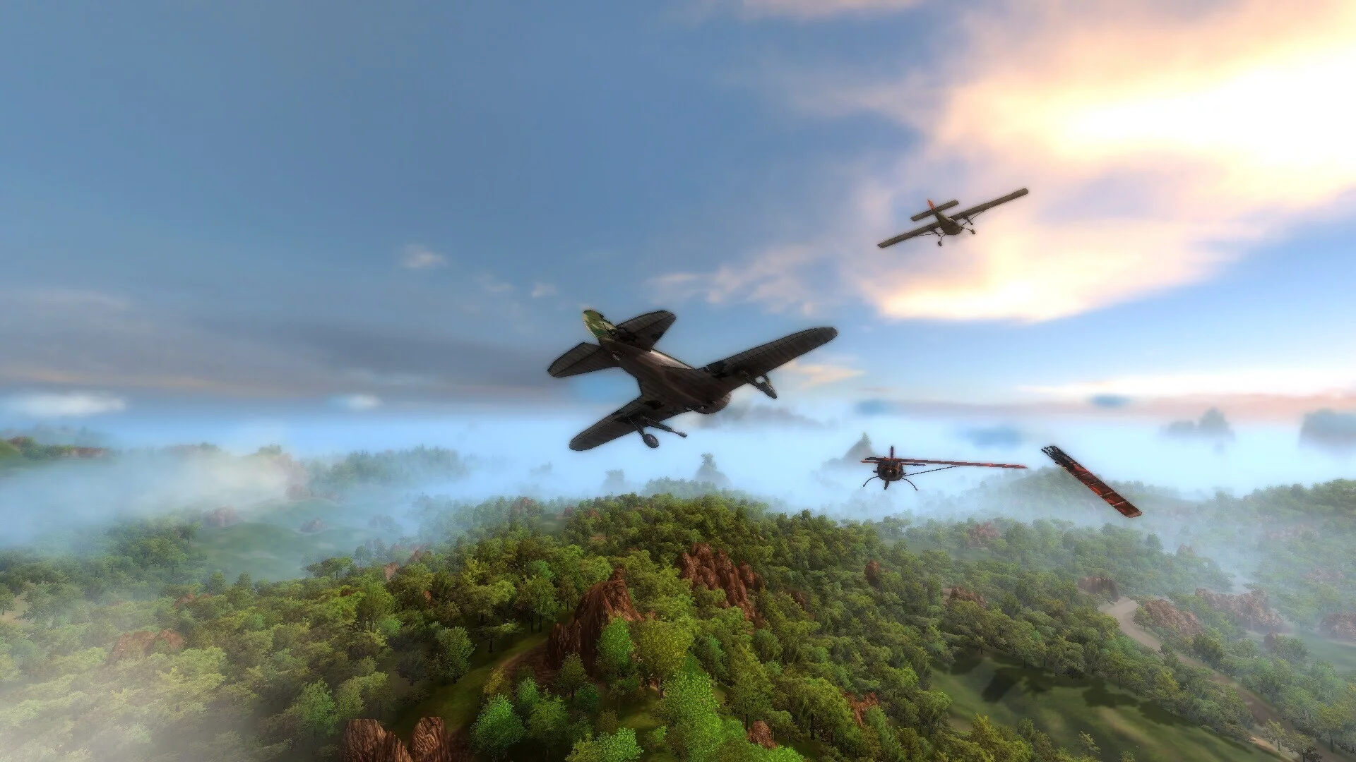 Изображение игры: Air Attack VR