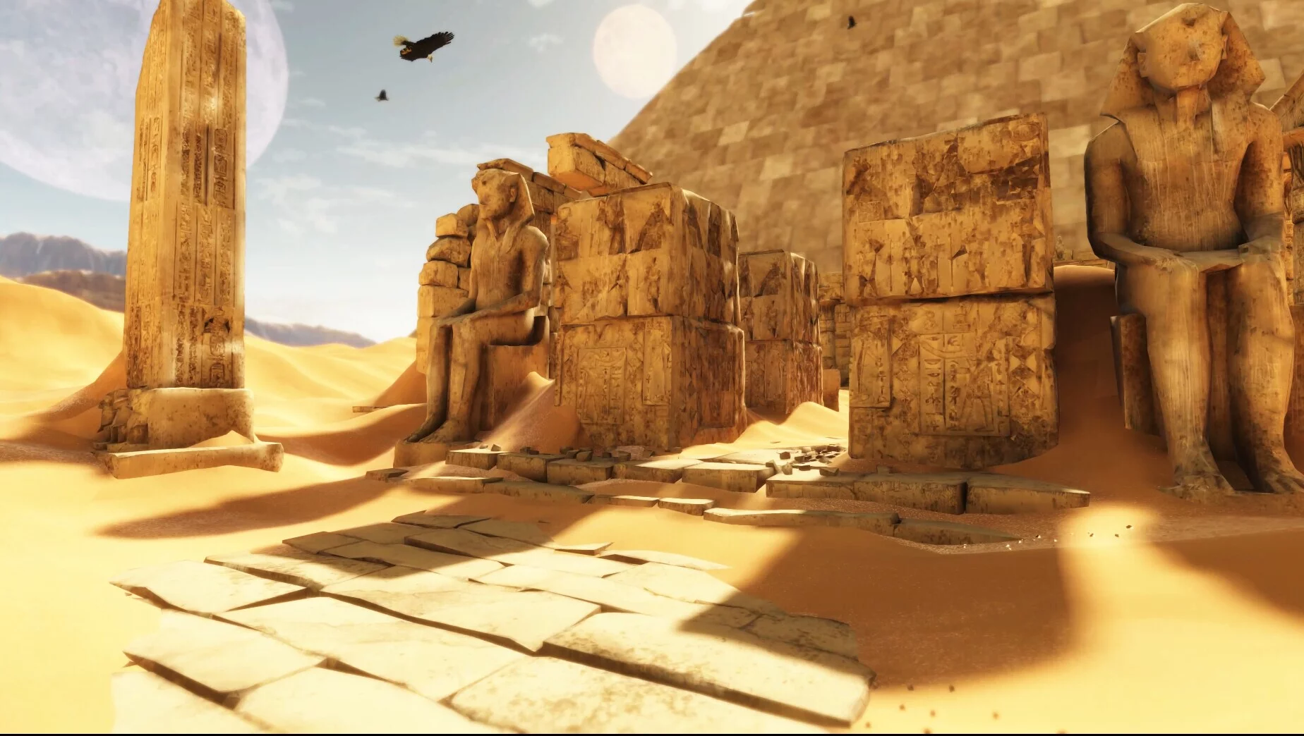 Изображение игры: The secret pyramid VR