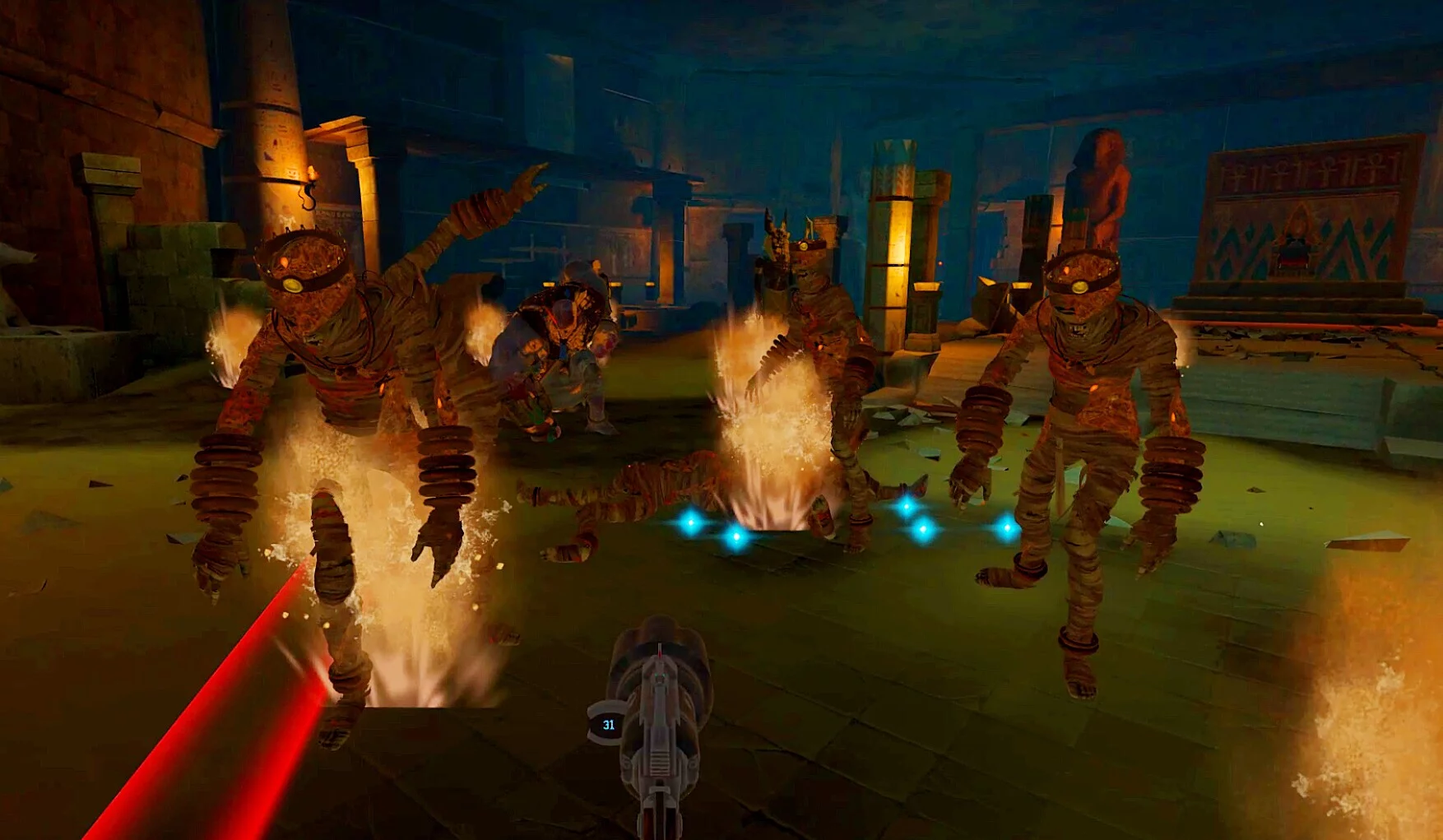 Изображение игры: The secret pyramid VR