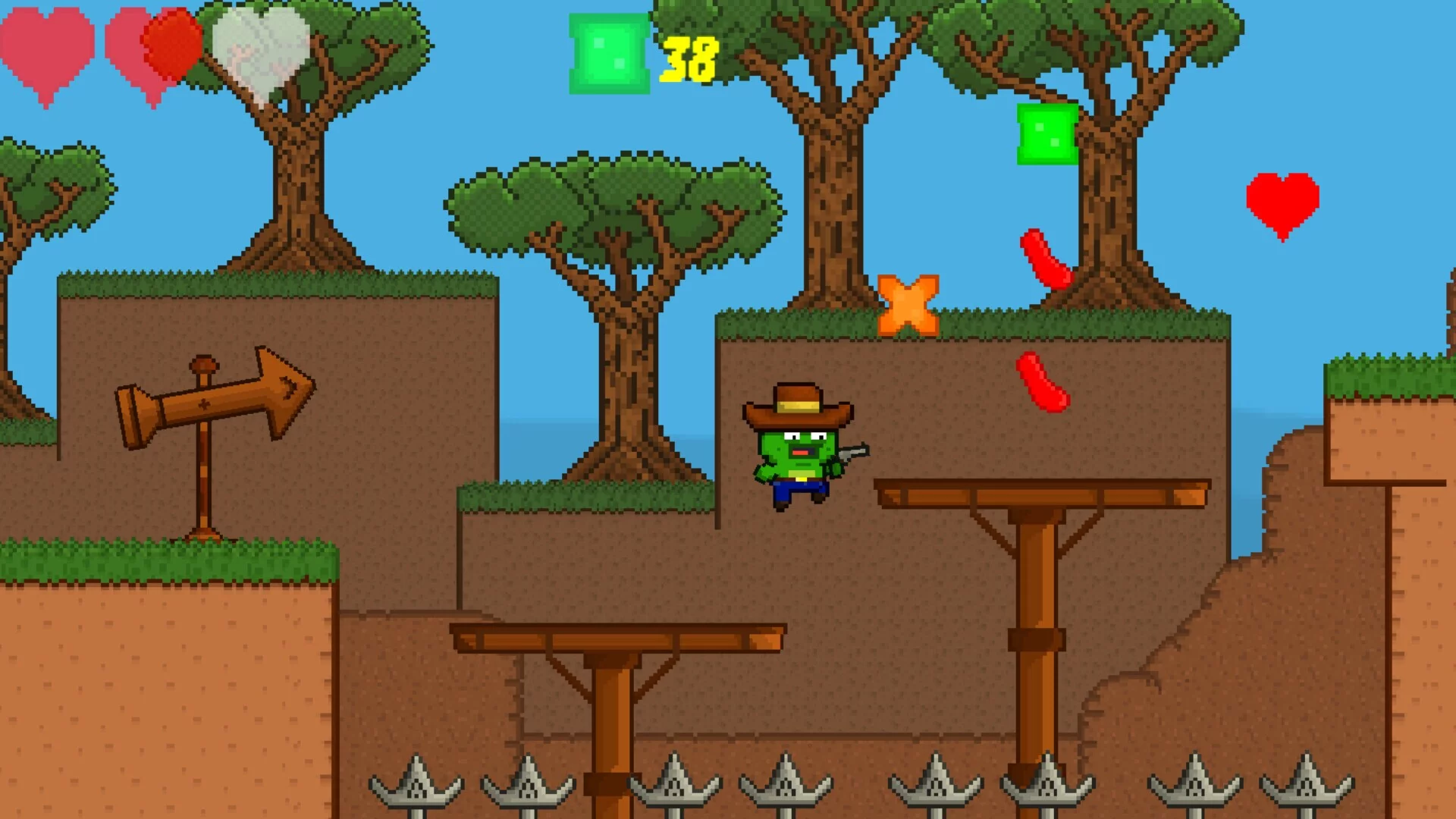 Изображение игры: Adventure's Pixel World