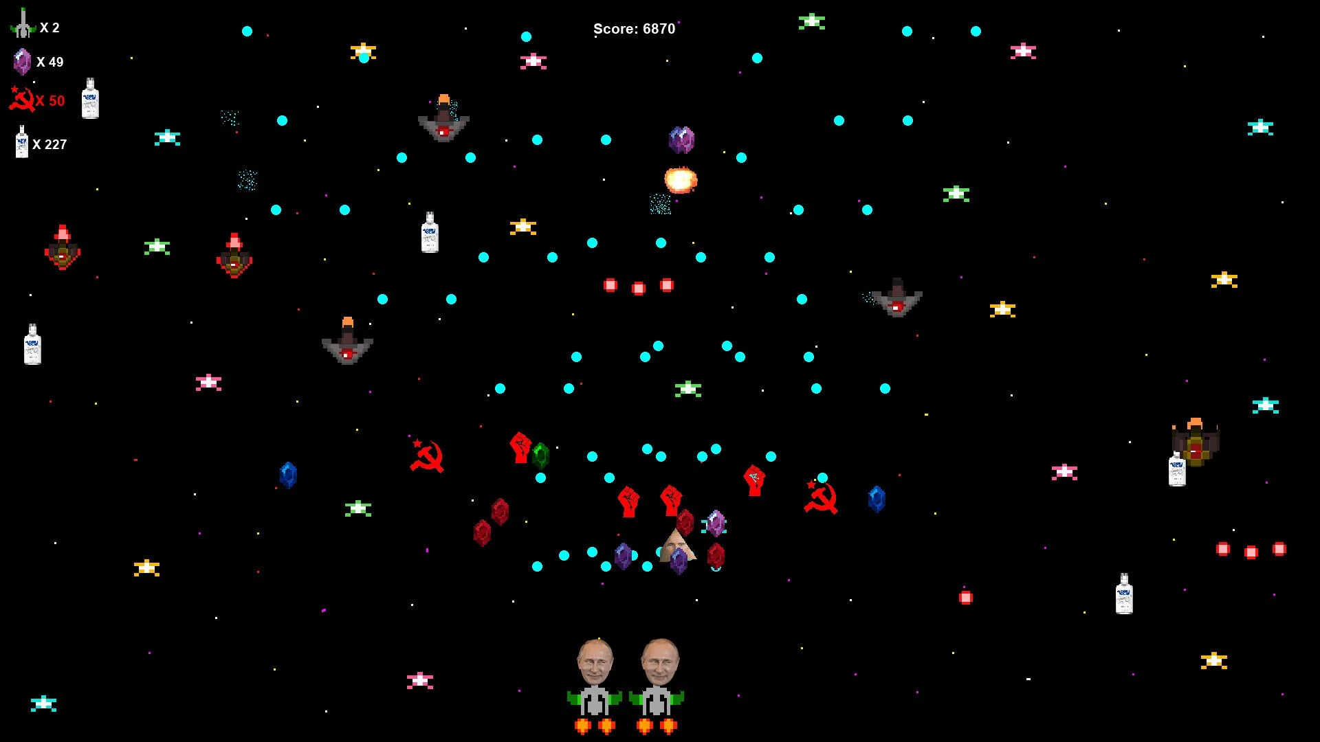 Изображение игры: Putin Destroys Alien