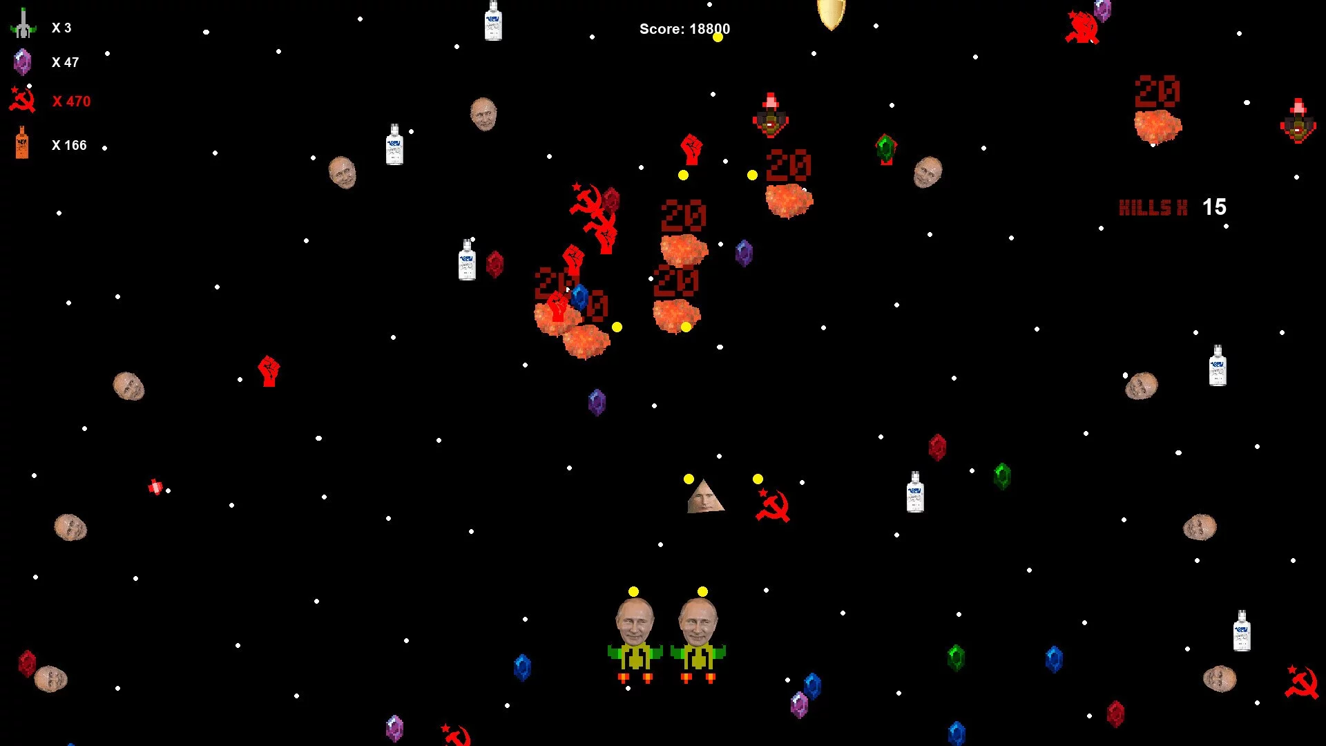 Изображение игры: Putin Destroys Alien