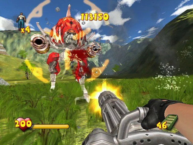 Изображение игры: Serious Sam: Xbox