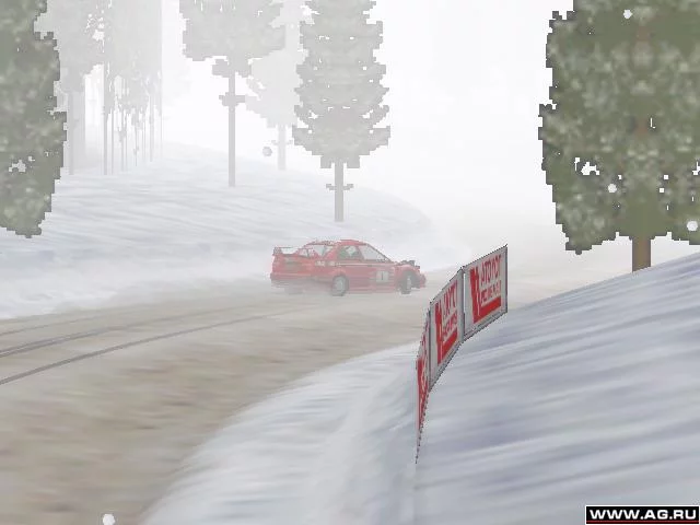 Изображение игры: Sega Rally Championship 2