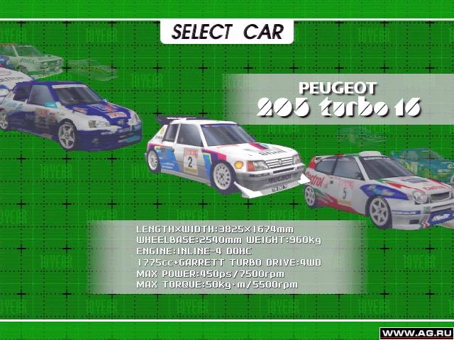Изображение игры: Sega Rally Championship 2