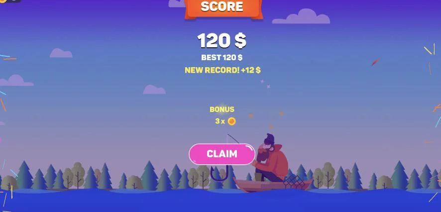 Изображение игры: Tiny Fishing