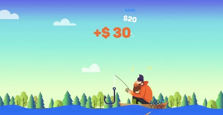 Изображение игры: Tiny Fishing