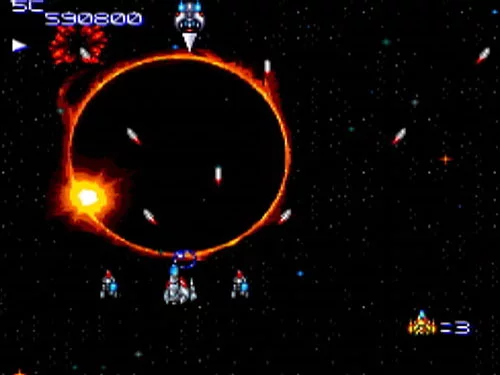 Изображение игры: Super Star Soldier