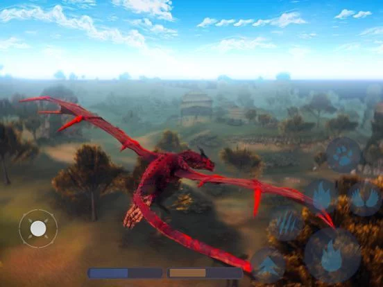 Изображение игры: Flying Real Dragon Simulator