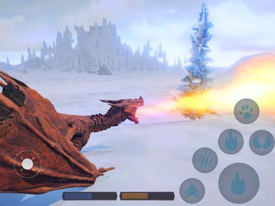 Изображение игры: Flying Real Dragon Simulator
